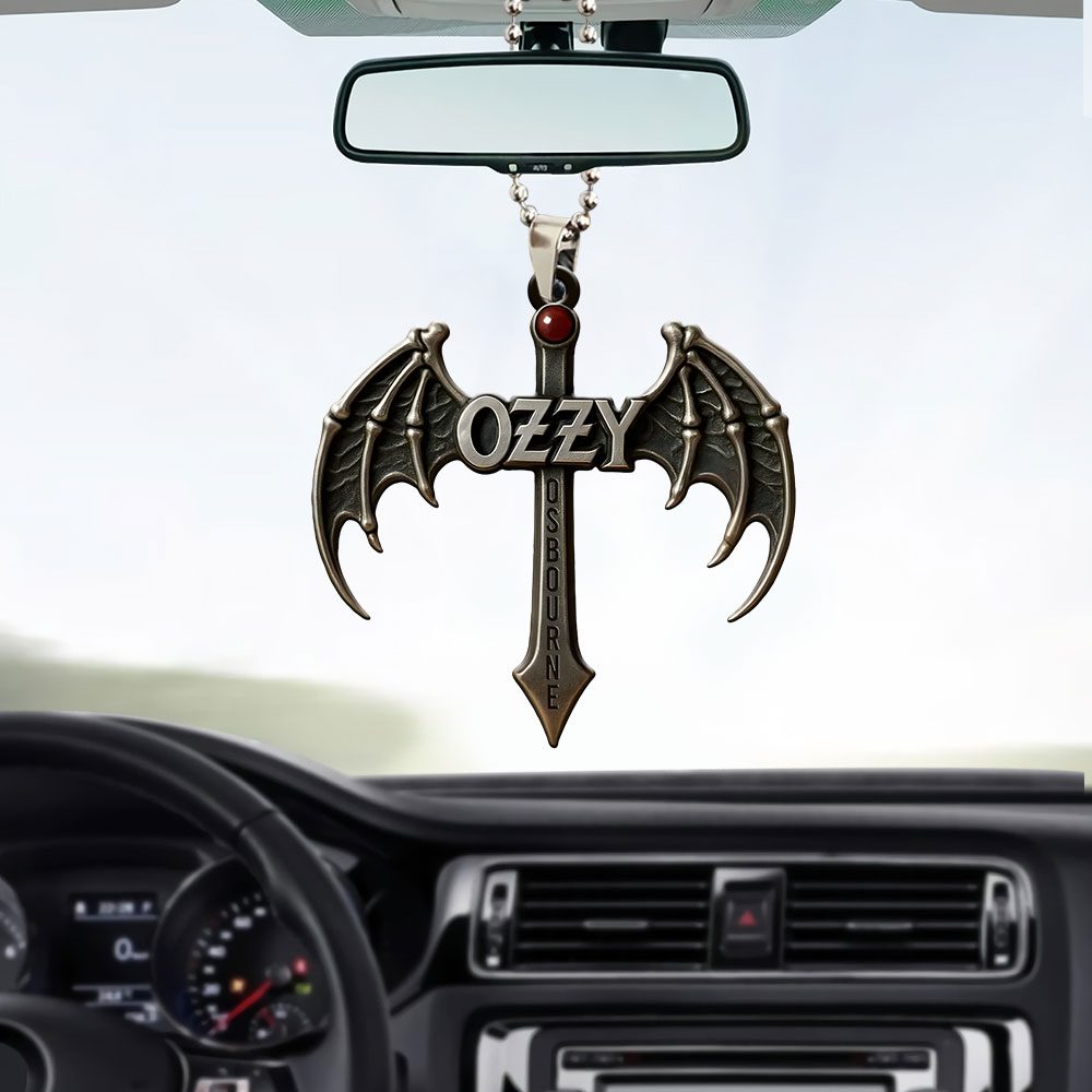 Ozzy-Osbourne-Rest-In-Peace-2025-Custom-shape-1-sided-Acrylic-Car-Ornament-NGB1056-1