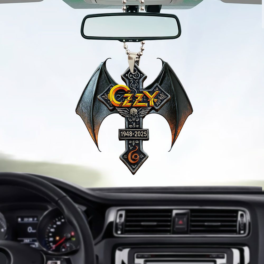 Ozzy-Osbourne-Rest-In-Peace-2025-Custom-shape-1-sided-Acrylic-Car-Ornament-NGB1078-1