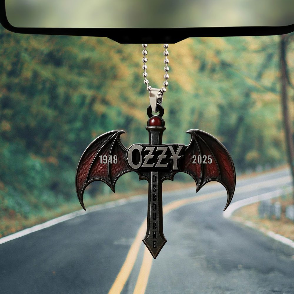 Ozzy-Osbourne-Rest-In-Peace-2025-Custom-shape-1-sided-Acrylic-Car-Ornament-NGB1148-1