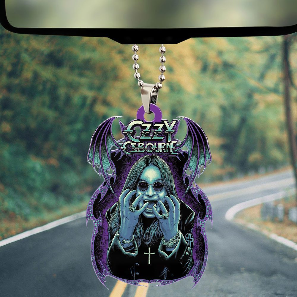 Ozzy-Osbourne-Rest-In-Peace-2025-Custom-shape-1-sided-Acrylic-Car-Ornament-NGB1193-1