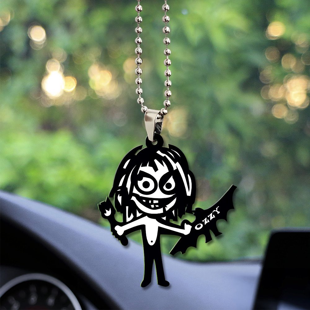 Ozzy-Osbourne-Rest-In-Peace-2025-Custom-shape-2-sided-Acrylic-Car-Ornament-NGB1190 Ozzy Osbourne Rest In Peace 2025 Custom shape 2-sided Acrylic Car Ornament NGB1190