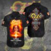 Ozzy Osbourne Rest In Peace 2025 Short Sleeve Dress Shirt NGB1120
