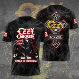 Ozzy Osbourne Rest In Peace 2025 Unisex Performance T-Shirt NGB1021
