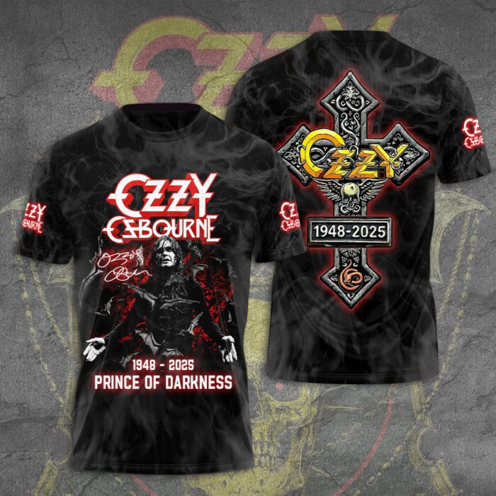 Ozzy Osbourne Rest In Peace 2025 Unisex Performance T-Shirt NGB1021