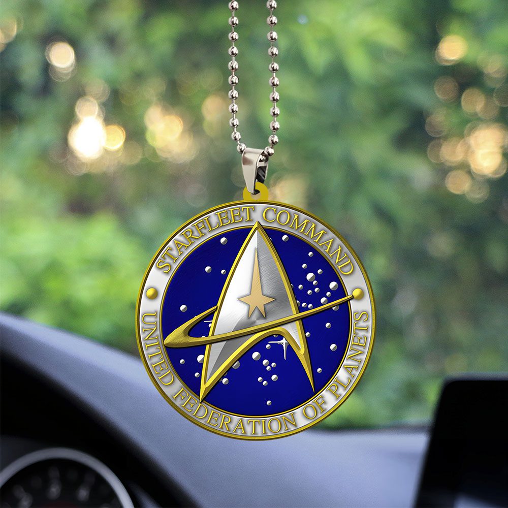 Star-Trek-Custom-shape-2-sided-Acrylic-Car-Ornament-NGB1150 Star Trek Custom shape 2-sided Acrylic Car Ornament NGB1150