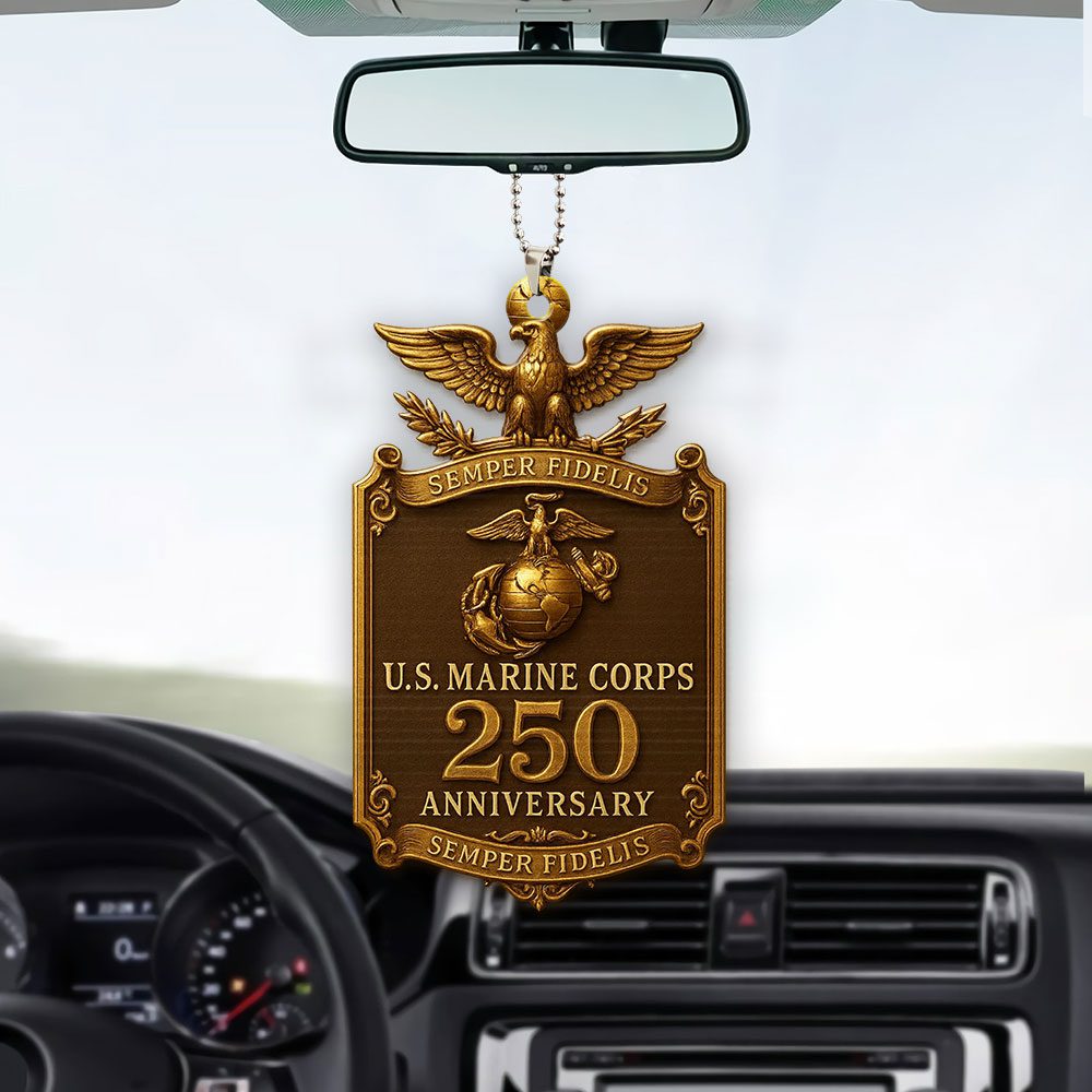 US-Marine-Corps-Custom-shape-1-sided-Acrylic-Car-Ornament-NGB1095-1