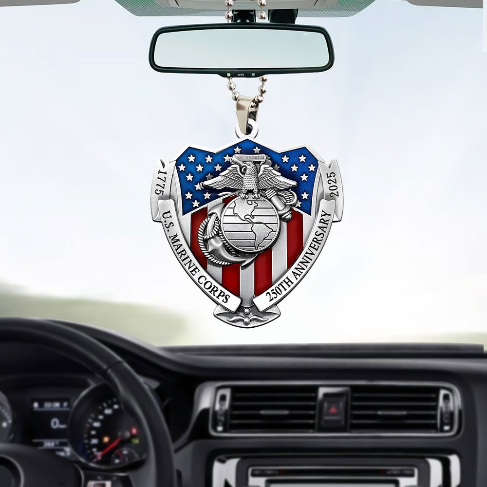 US-Marine-Corps-Custom-shape-2-sided-Acrylic-Car-Ornament-NGB1119-2