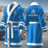 Acura Motocycles Personalized Fleece Bathrobe