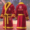 Atlanta Hawks NBA Personalized Fleece Bathrobe