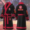 Atlanta Hawks NBA Personalized Fleece Bathrobe