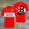 Ayrton Senna Unisex Performance T-Shirt VGN1060