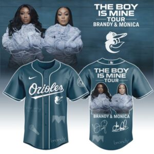 Baltimore Orioles x Brandy and Monica " The Boy Is Mine Tour" Baseball Jersey