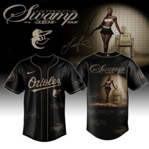 Baltimore Orioles x Doechii "Live From The Swamp" Tour 2025 Baseball Jersey