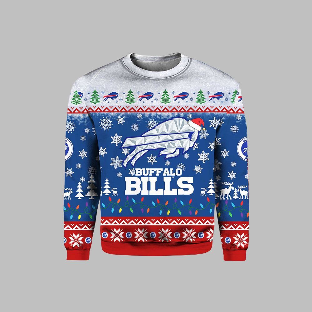 Bills Rivalries Cold 2025-2026 Christmas Sweater 1