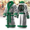 Boston Celtics NBA Personalized Fleece Bathrobe