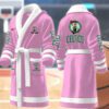 Boston Celtics NBA Personalized Fleece Bathrobe