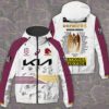 Brisbane Broncos 3D Windbreaker Jacket GNE5032