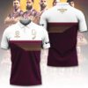 Brisbane Broncos Win First NRL Premiership 2025 Premiership Polo Shirt BBF1071