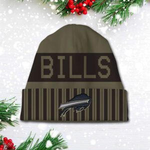 Buffalo Bills 2025 Salute to Service Beanie Hat