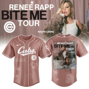 Chicago Cubs x Renee Rapp's "Bite Me Tour": Baseball Jersey