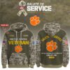 Clemson Tigers 2025 Salute To Service Unisex Performance Hoodie