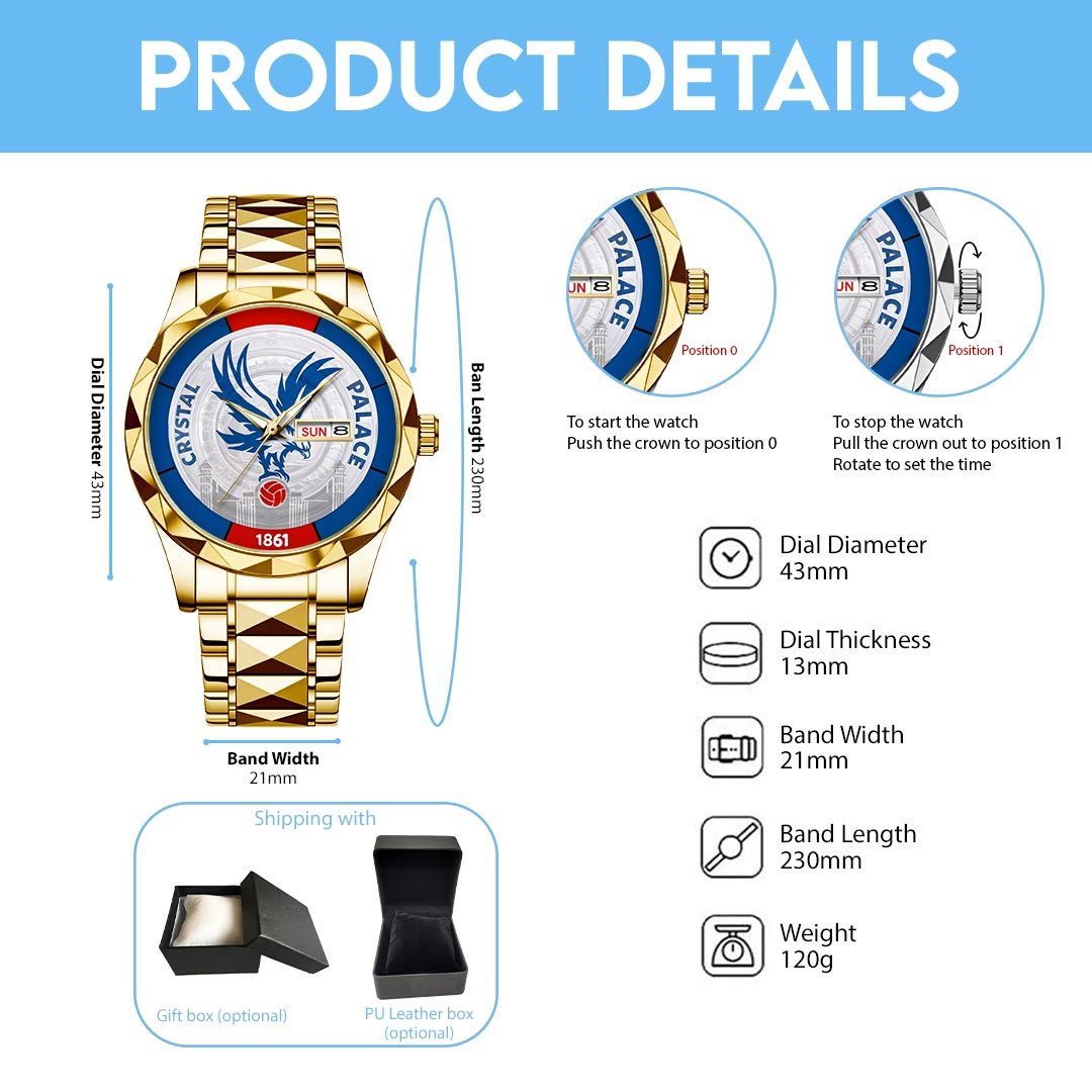 Crystal-Palace-Fc-Alloy-Luxury-Quartz-Watch-LWW1066-4