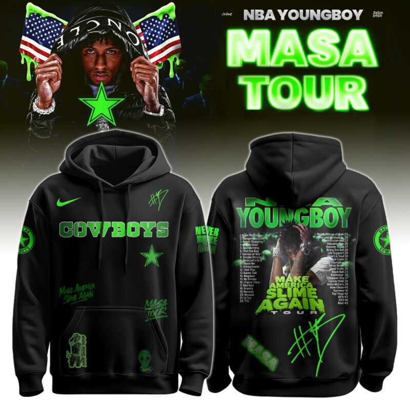 Dallas-Cowboys-x-NBA-YoungBoy-Never-Broke-Again-Masa-Tour-Baseball-Jersey Dallas Cowboys x NBA YoungBoy Never Broke Again "Masa Tour" Baseball Jersey