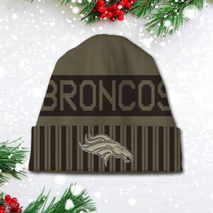 Denver Broncos 2025 Salute to Service Beanie Hat