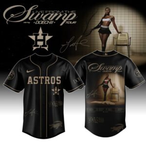 Houston Astros x Doechii "Live From The Swamp" Tour 2025 Baseball Jersey