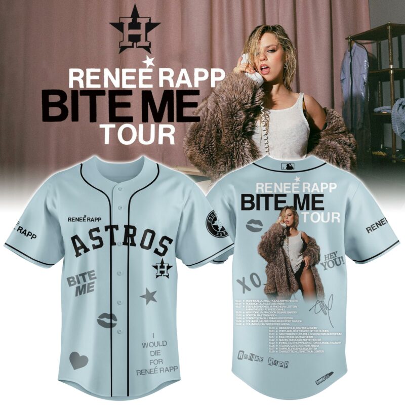 Houston-Astros-x-Renee-Rap-BITE-ME-TOUR-2025-Baseball-Baseball-Jersey Houston Astros x Renee Rap "BITE ME TOUR" 2025 Baseball Baseball Jersey