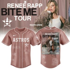 Houston Astros x Renee Rapp's "Bite Me Tour": Baseball Jersey