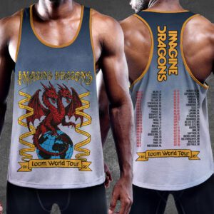 Imagine Dragons Y-Back Muscle Tank Top MCT1013