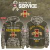 Iowa State Cyclones 2025 Salute To Service Unisex Performance Hoodie