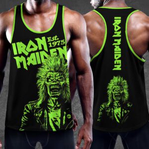 Iron Maiden Y-Back Muscle Tank Top MCT1021