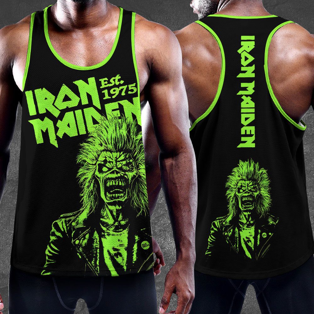 Iron-Maiden-Y-Back-Muscle-Tank-Top-MCT1021 Iron Maiden Y-Back Muscle Tank Top MCT1021