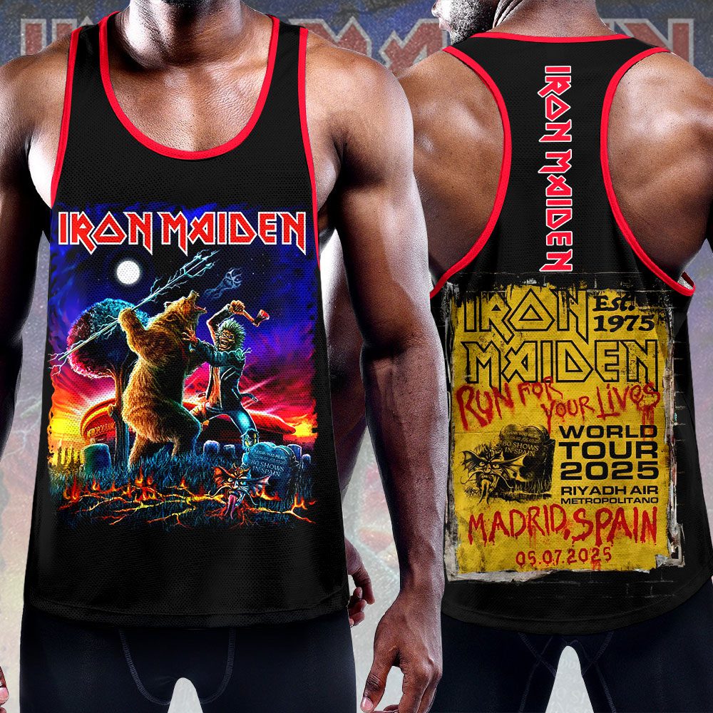 Iron-Maiden-Y-Back-Muscle-Tank-Top-MCT1028 Iron Maiden Y-Back Muscle Tank Top MCT1028