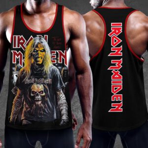 Iron Maiden Y-Back Muscle Tank Top MCT1034