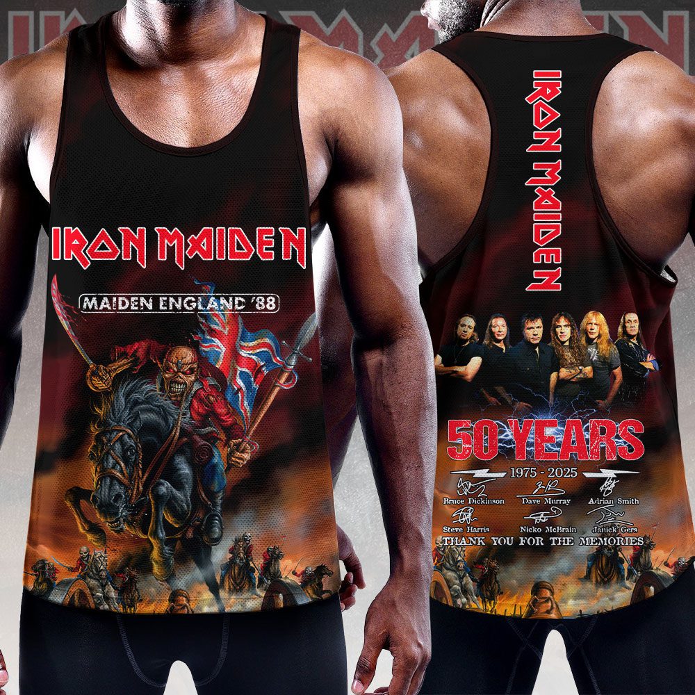 Iron-Maiden-Y-Back-Muscle-Tank-Top-MCT1038 Iron Maiden Y-Back Muscle Tank Top MCT1038