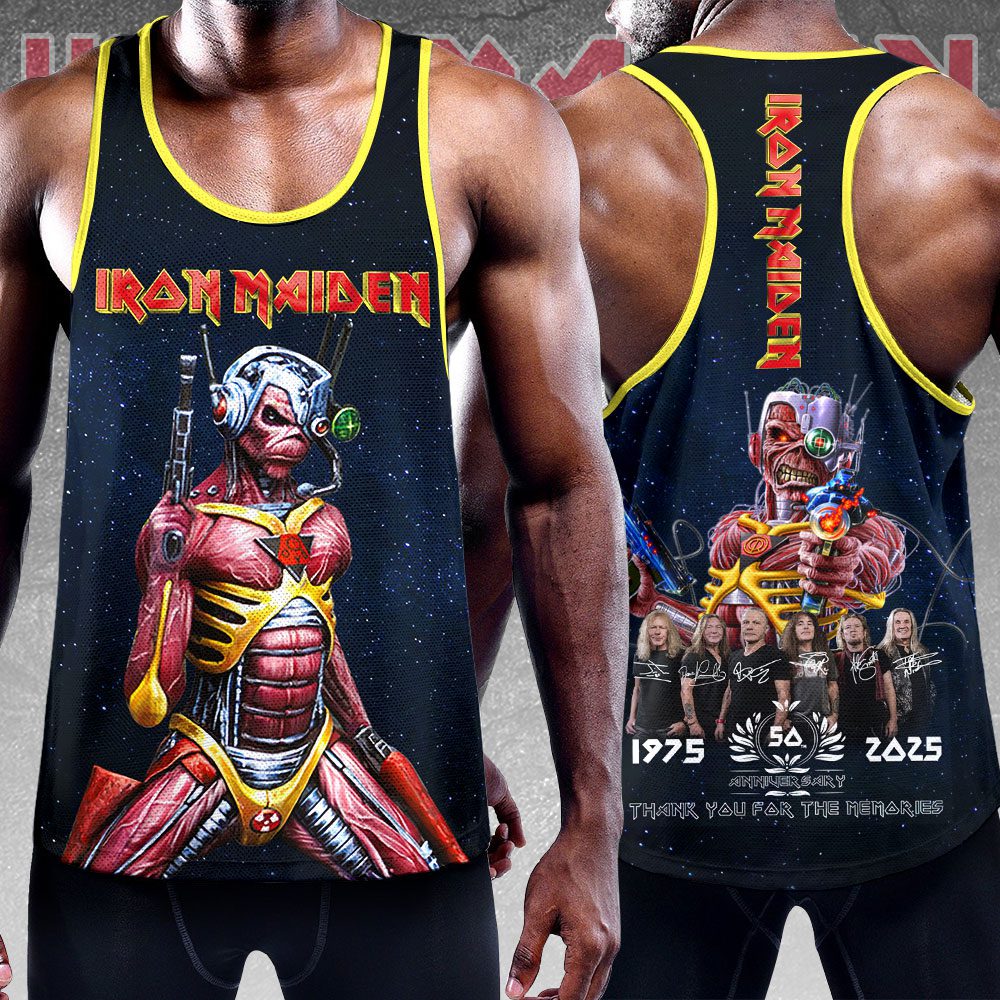 Iron-Maiden-Y-Back-Muscle-Tank-Top-MCT1039 Iron Maiden Y-Back Muscle Tank Top MCT1039