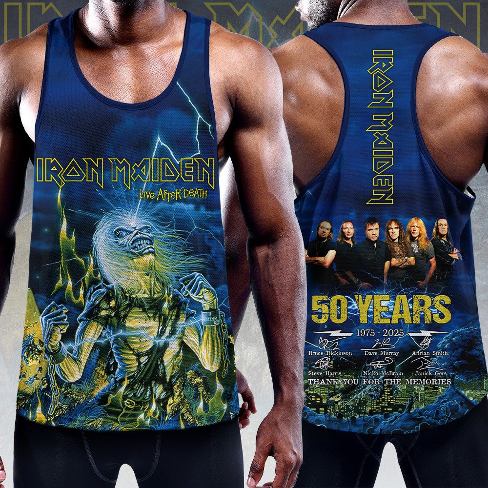 Iron-Maiden-Y-Back-Muscle-Tank-Top-MCT1041 Iron Maiden Y-Back Muscle Tank Top MCT1041