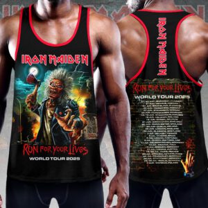 Iron Maiden Y-Back Muscle Tank Top MCT1043