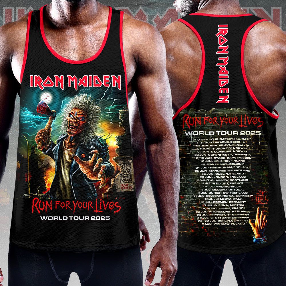 Iron-Maiden-Y-Back-Muscle-Tank-Top-MCT1043 Iron Maiden Y-Back Muscle Tank Top MCT1043