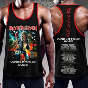 Iron Maiden Y-Back Muscle Tank Top MCT1046