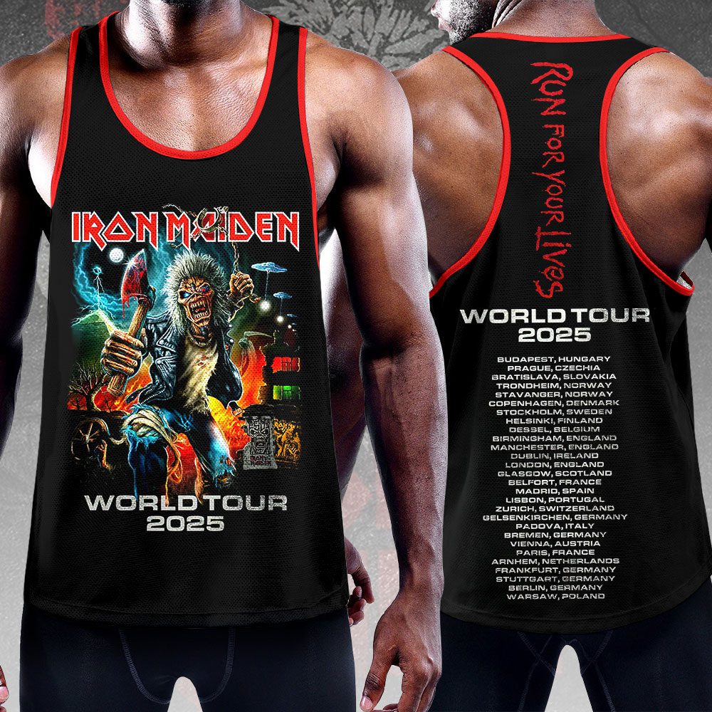 Iron-Maiden-Y-Back-Muscle-Tank-Top-MCT1046 Iron Maiden Y-Back Muscle Tank Top MCT1046
