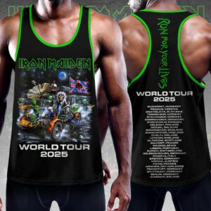 Iron Maiden Y-Back Muscle Tank Top MCT1047