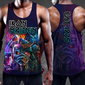 Iron Maiden Y-Back Muscle Tank Top MCT1052