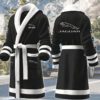 Jaguar Motocycles Personalized Fleece Bathrobe