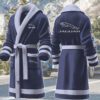 Jaguar Motocycles Personalized Fleece Bathrobe