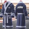 KTM Motocycles Personalized Fleece Bathrobe