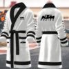 KTM Motocycles Personalized Fleece Bathrobe